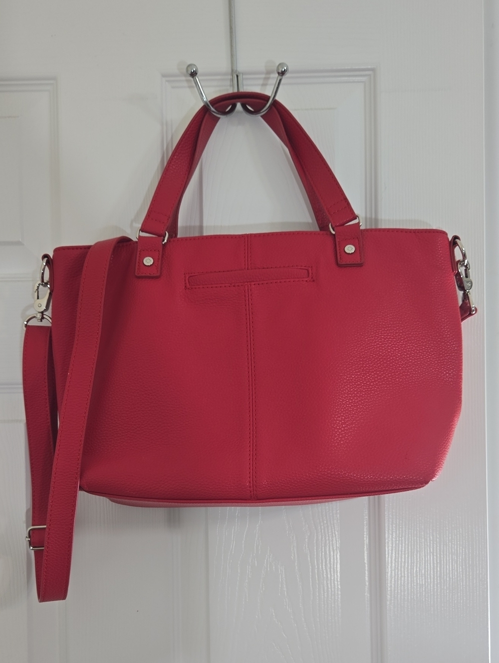 Jewell by Thirty-one Red Miles of Style Bag Purse Crossbody Classic Trendy